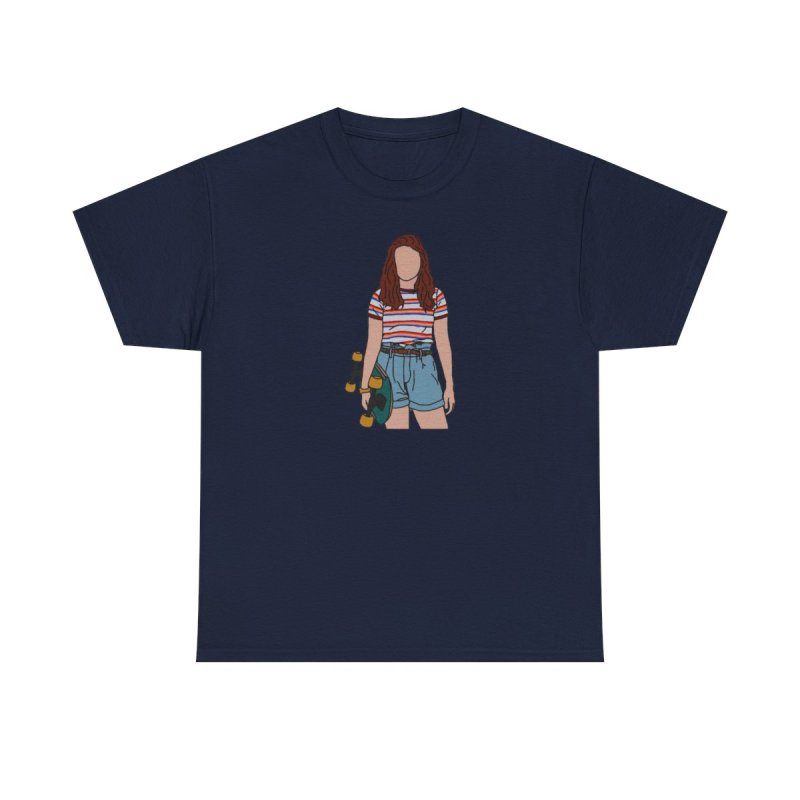 Stranger Things Max Mayfield T-Shirt | Retro 80s Skater Girl Graphic Tee