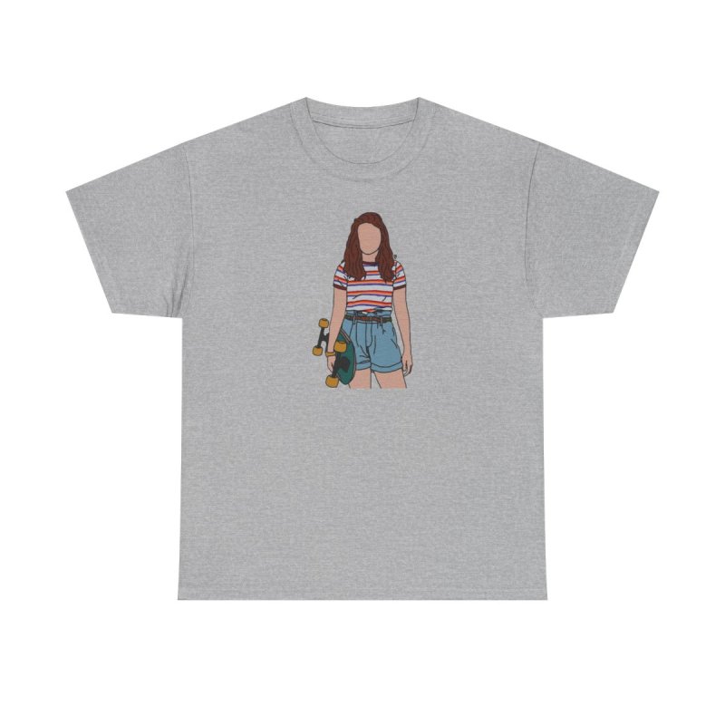 Stranger Things Max Mayfield T-Shirt | Retro 80s Skater Girl Graphic Tee