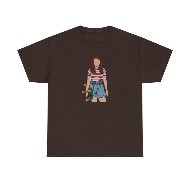 Stranger Things Max Mayfield T-Shirt | Retro 80s Skater Girl Graphic Tee