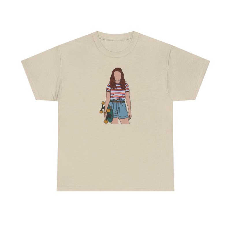 Stranger Things Max Mayfield T-Shirt | Retro 80s Skater Girl Graphic Tee