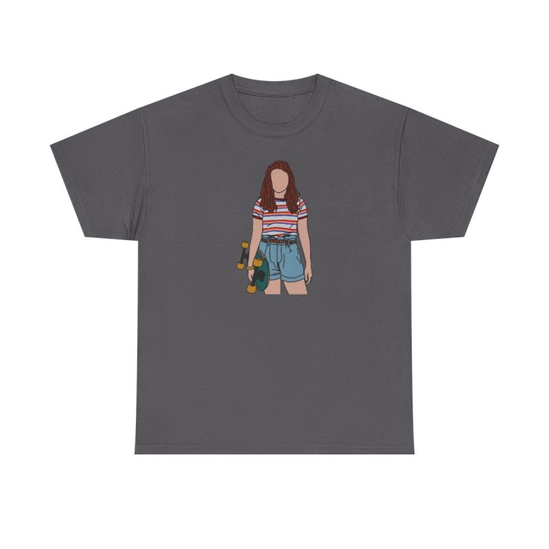 Stranger Things Max Mayfield T-Shirt | Retro 80s Skater Girl Graphic Tee