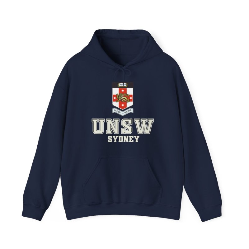 UNSW Sydney Hoodie | University of New South Wales Collegiate Varsity Crest Pullover