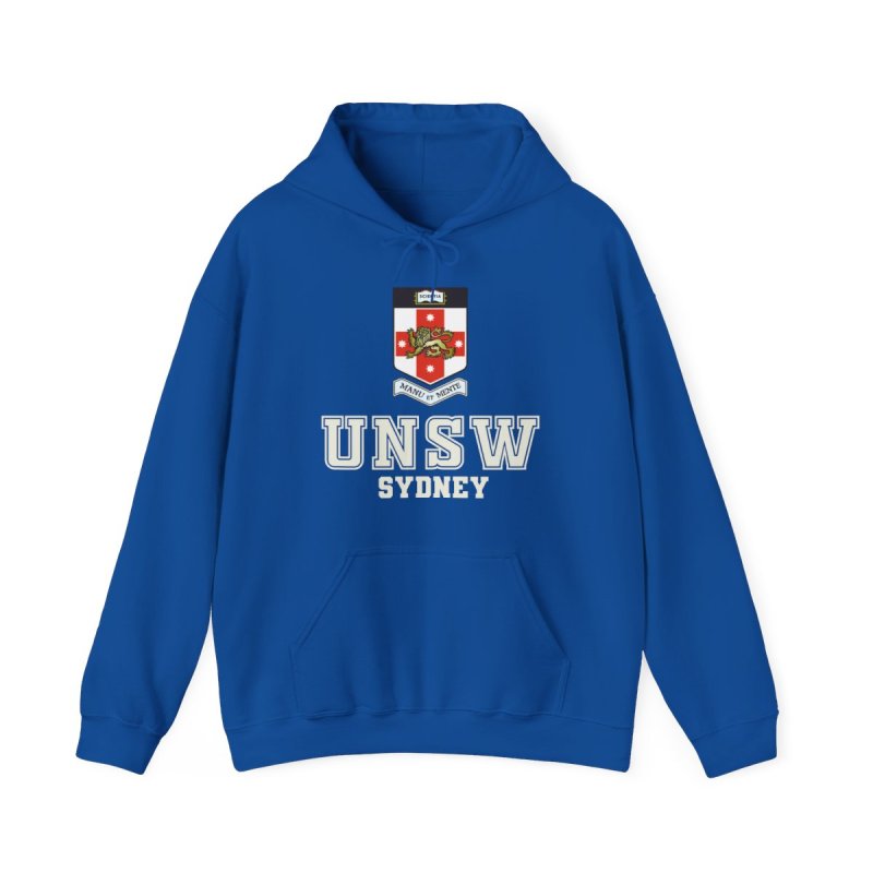 UNSW Sydney Hoodie | University of New South Wales Collegiate Varsity Crest Pullover