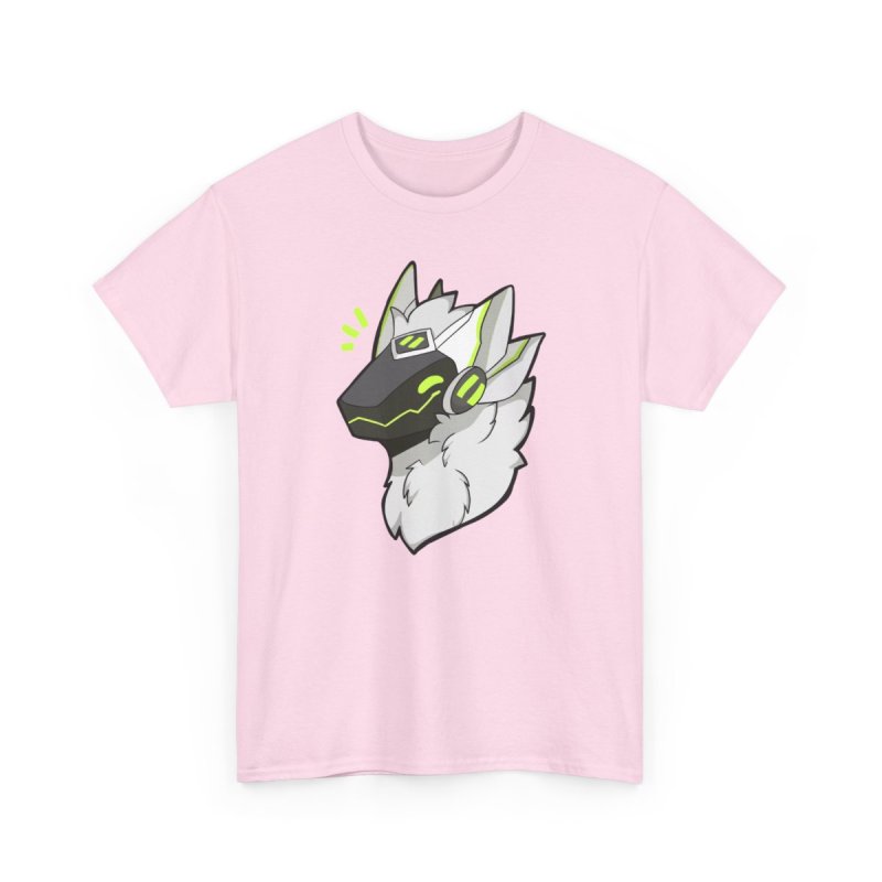 Protogen Cyber Furry Fandom Graphic Tee | Futuristic Synth Character Top