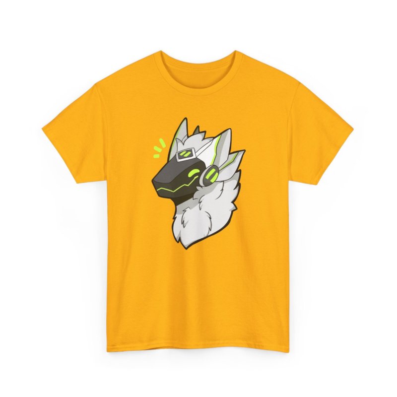 Protogen Cyber Furry Fandom Graphic Tee | Futuristic Synth Character Top