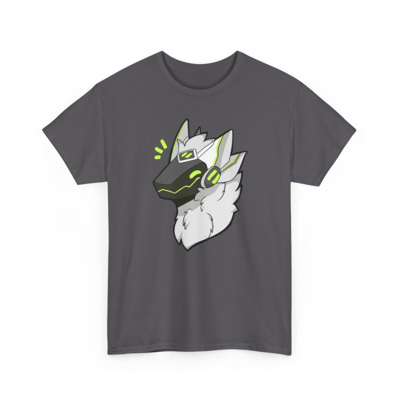 Protogen Cyber Furry Fandom Graphic Tee | Futuristic Synth Character Top