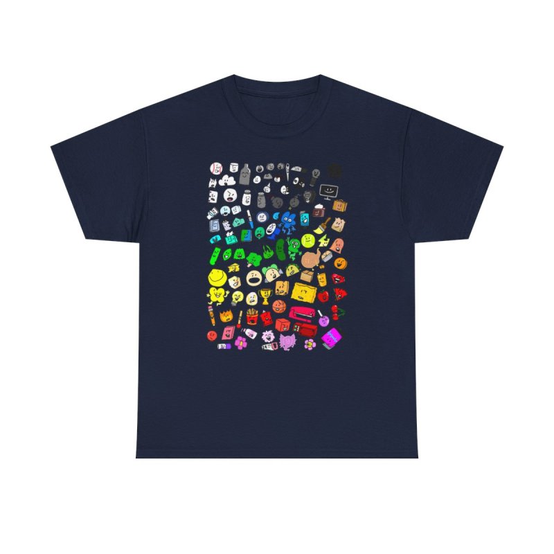 BFDI & Inanimate Insanity All-Stars T-Shirt