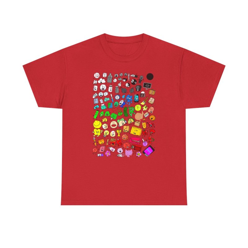 BFDI & Inanimate Insanity All-Stars T-Shirt
