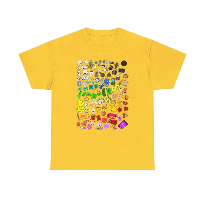 BFDI & Inanimate Insanity All-Stars T-Shirt