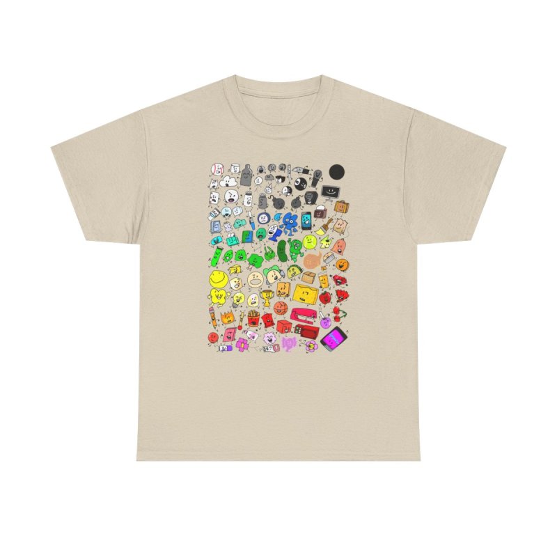 BFDI & Inanimate Insanity All-Stars T-Shirt