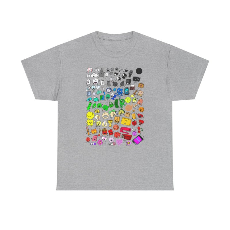 BFDI & Inanimate Insanity All-Stars T-Shirt