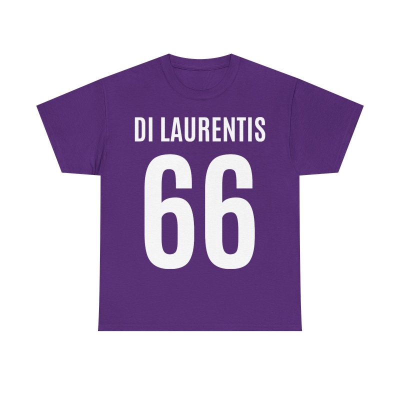 Off Campus Series DI LAURENTIS 66 Jersey Heavy Cotton Tee | Briar University Hockey Bookish Merch T-Shirt