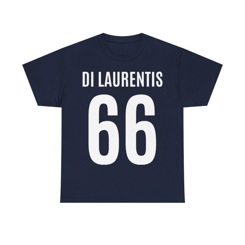 Off Campus Series DI LAURENTIS 66 Jersey Heavy Cotton Tee | Briar University Hockey Bookish Merch T-Shirt