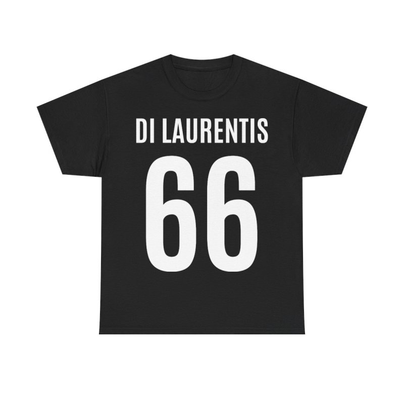 Off Campus Series DI LAURENTIS 66 Jersey Heavy Cotton Tee | Briar University Hockey Bookish Merch T-Shirt