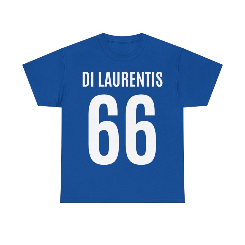 Off Campus Series DI LAURENTIS 66 Jersey Heavy Cotton Tee | Briar University Hockey Bookish Merch T-Shirt