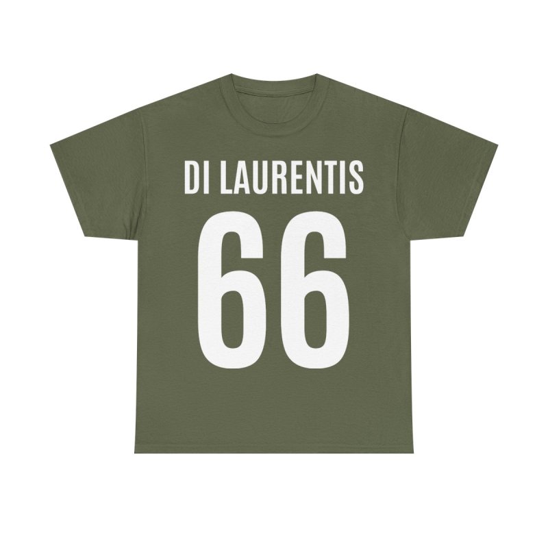 Off Campus Series DI LAURENTIS 66 Jersey Heavy Cotton Tee | Briar University Hockey Bookish Merch T-Shirt