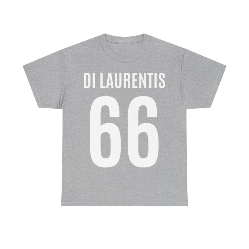 Off Campus Series DI LAURENTIS 66 Jersey Heavy Cotton Tee | Briar University Hockey Bookish Merch T-Shirt