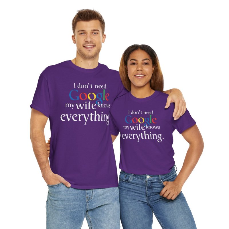The Ultimate Truth Tee: "My Wife Knows Everything"
