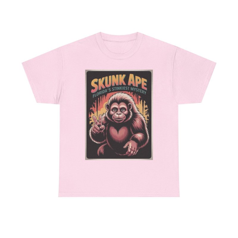 Florida Skunk Ape T-Shirt | "Florida's Stinkiest Mystery" Cryptozoology Bigfoot Peace Sign Shirt