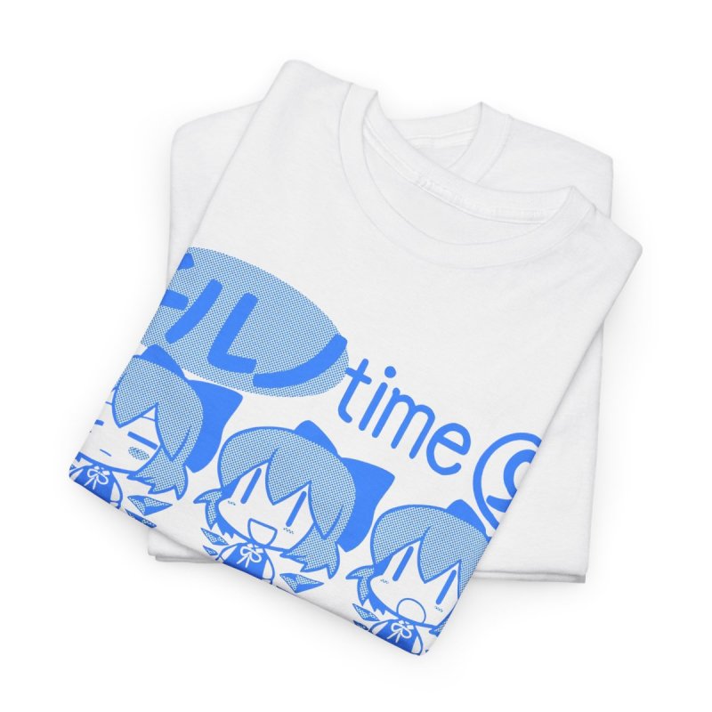 Chill Cirno Time T-Shirt | Touhou Project Ice Fairy Lo-Fi Aesthetic Tee