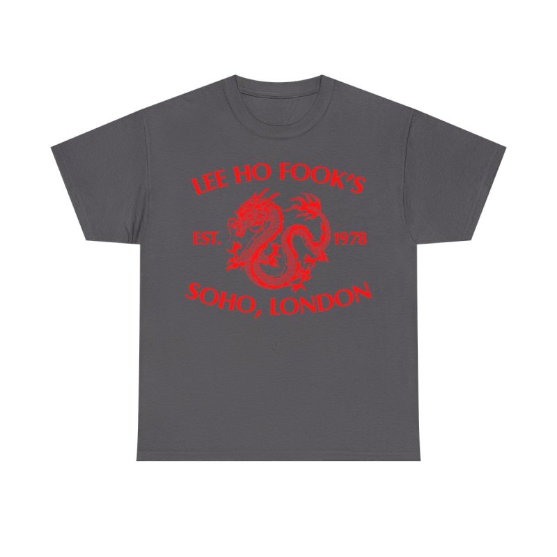 Lee Ho Fook’s Soho London T-Shirt | Werewolves of London Lyrics Tee | Vintage Style Chinese Restaurant Music Fan Shirt