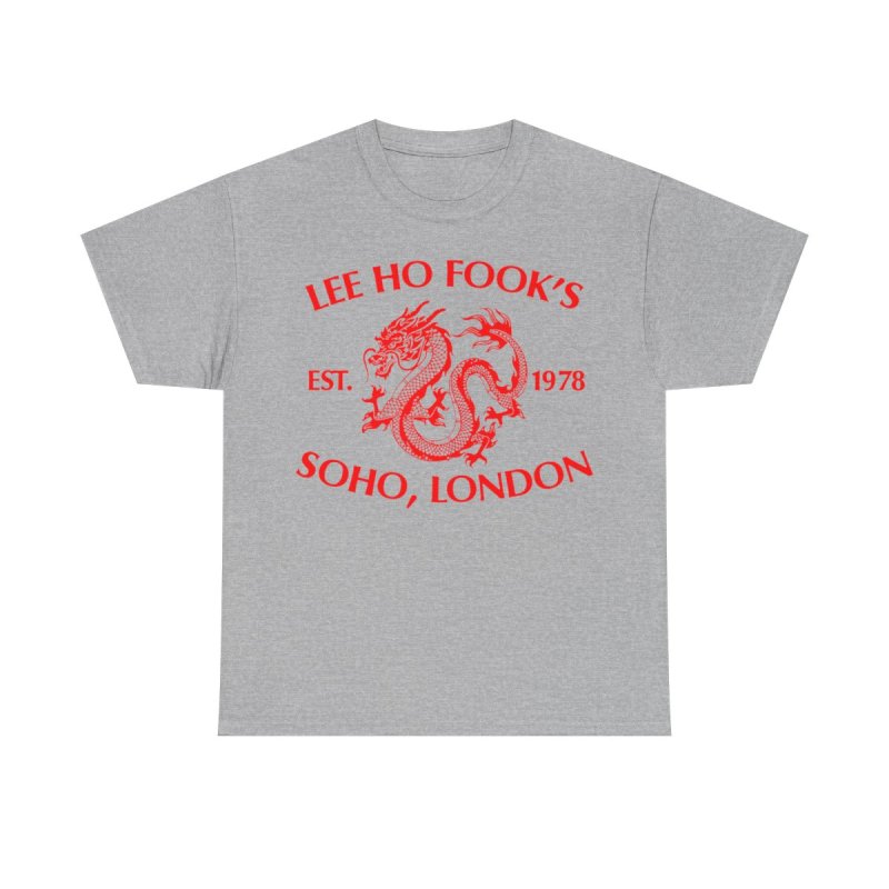 Lee Ho Fook’s Soho London T-Shirt | Werewolves of London Lyrics Tee | Vintage Style Chinese Restaurant Music Fan Shirt