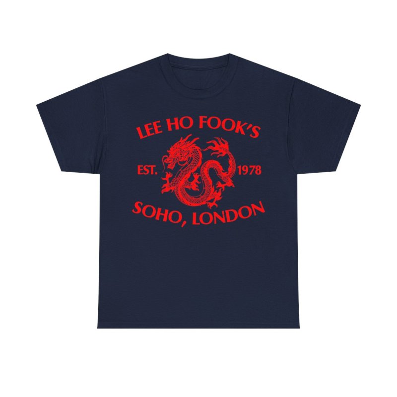 Lee Ho Fook’s Soho London T-Shirt | Werewolves of London Lyrics Tee | Vintage Style Chinese Restaurant Music Fan Shirt