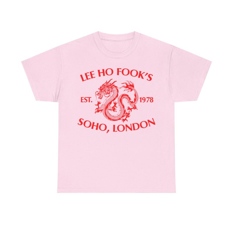 Lee Ho Fook’s Soho London T-Shirt | Werewolves of London Lyrics Tee | Vintage Style Chinese Restaurant Music Fan Shirt