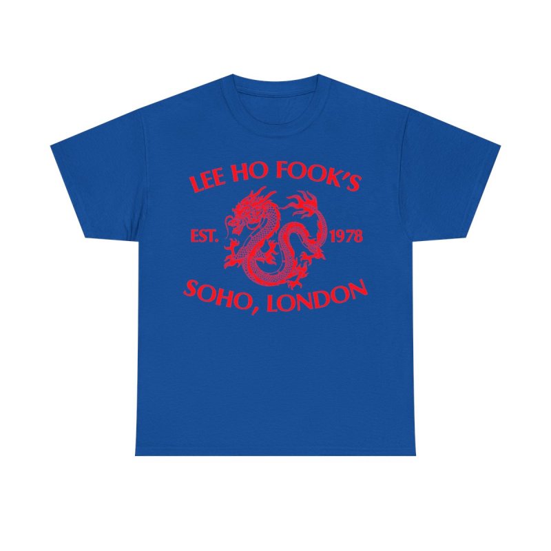 Lee Ho Fook’s Soho London T-Shirt | Werewolves of London Lyrics Tee | Vintage Style Chinese Restaurant Music Fan Shirt