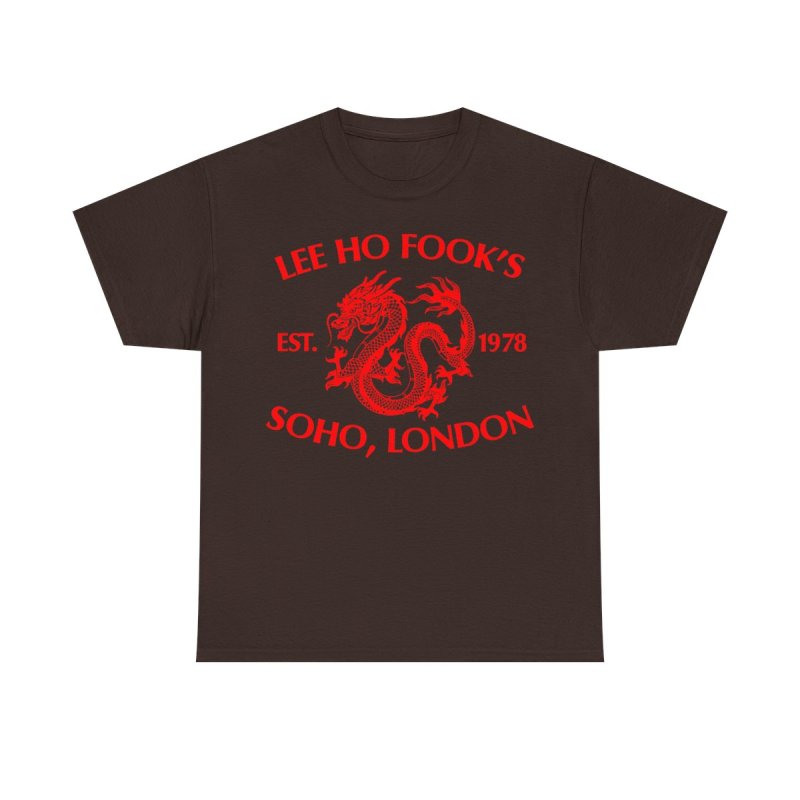 Lee Ho Fook’s Soho London T-Shirt | Werewolves of London Lyrics Tee | Vintage Style Chinese Restaurant Music Fan Shirt