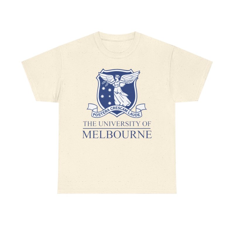 University of Melbourne Indulgence Heavy Cotton Tee | Official Unimelb Logo