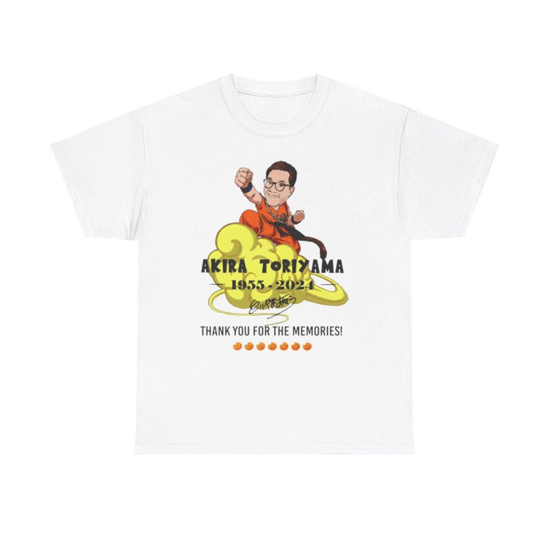 Thanks for the Memories Tee | Akira Toriyama Legacy Farewell