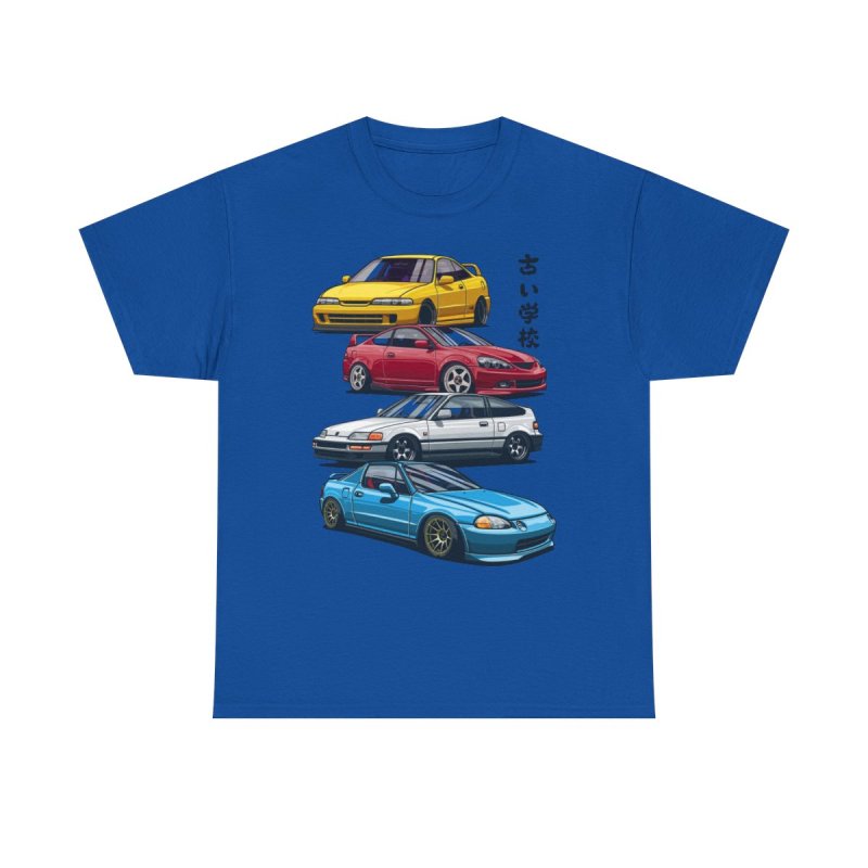 Classic Honda/Acura JDM Mix T-Shirt | Civic, CRX, Integra Icons Tee
