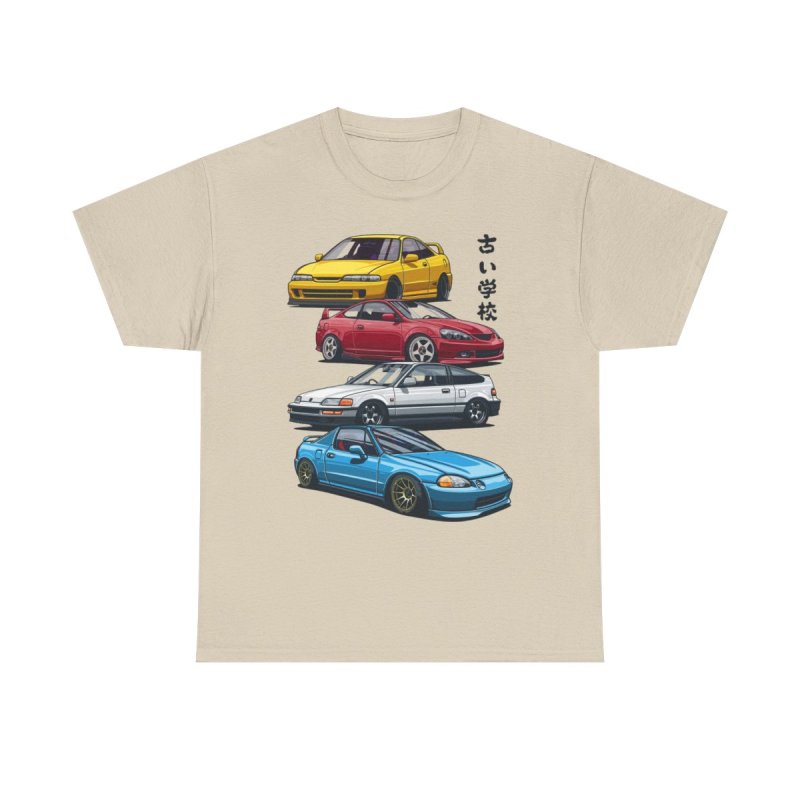 Classic Honda/Acura JDM Mix T-Shirt | Civic, CRX, Integra Icons Tee