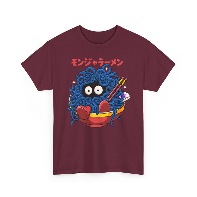 Tangela Ramen T-Shirt | Funny Noodle Monster Graphic Tee