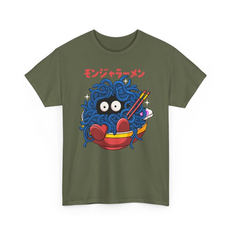 Tangela Ramen T-Shirt | Funny Noodle Monster Graphic Tee