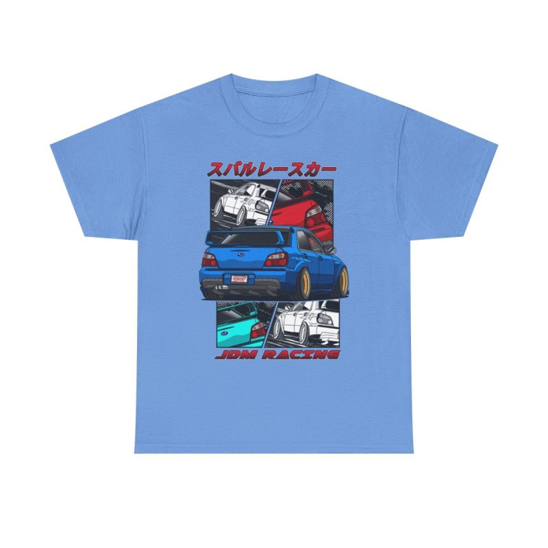 Subaru WRX STi 22B Blue T-Shirt | JDM Rally Icon Unisex Heavy Cotton Tee