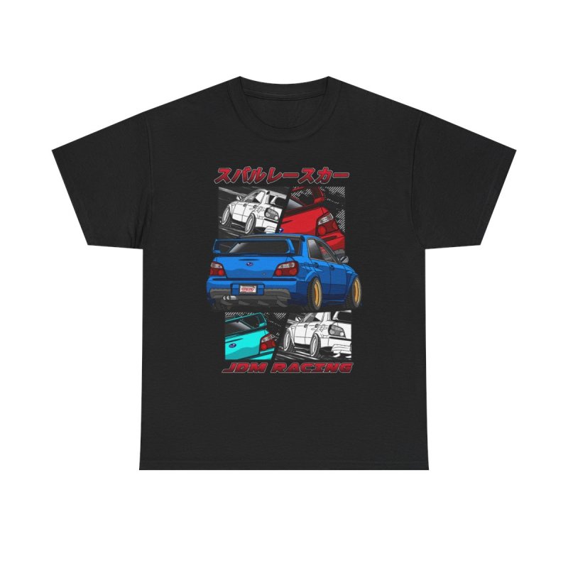 Subaru WRX STi 22B Blue T-Shirt | JDM Rally Icon Unisex Heavy Cotton Tee