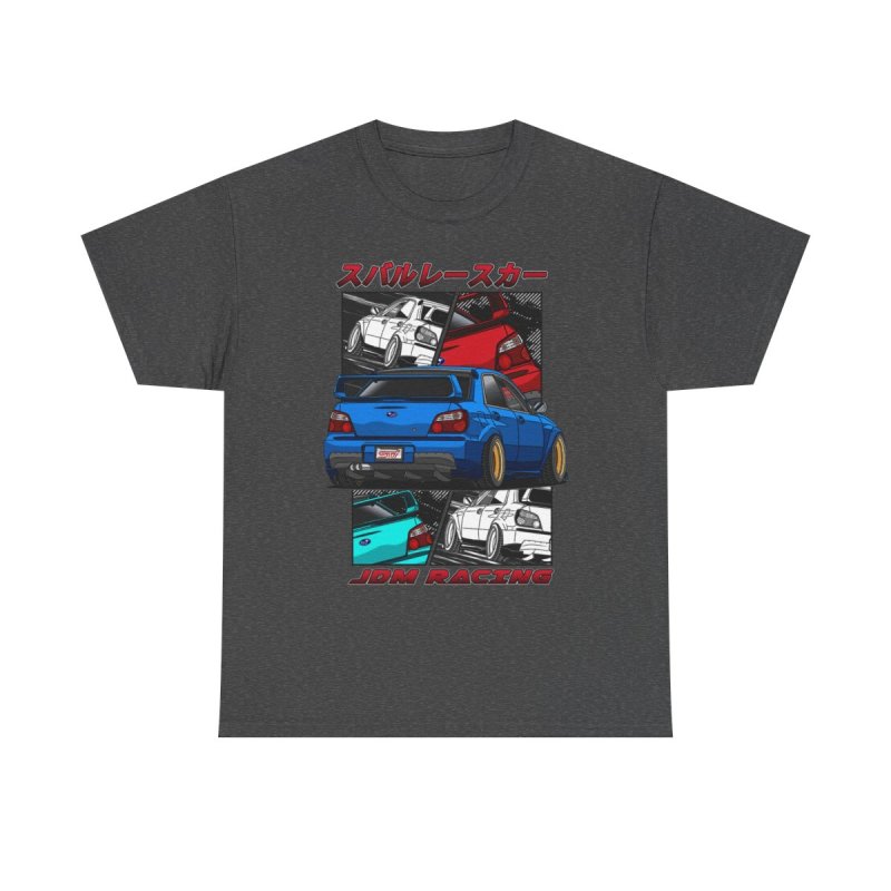 Subaru WRX STi 22B Blue T-Shirt | JDM Rally Icon Unisex Heavy Cotton Tee