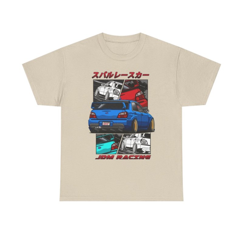 Subaru WRX STi 22B Blue T-Shirt | JDM Rally Icon Unisex Heavy Cotton Tee