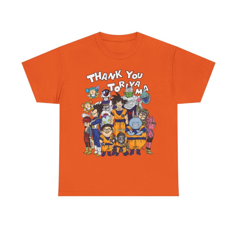 Dragon Ball Legacy T-Shirt | All Characters Tribute to Akira Toriyama