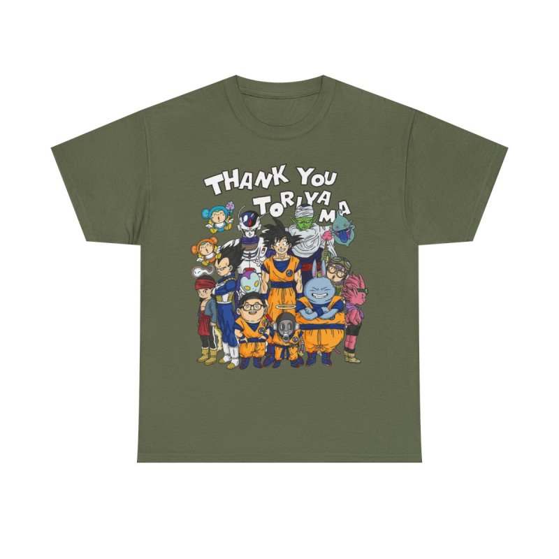 Dragon Ball Legacy T-Shirt | All Characters Tribute to Akira Toriyama