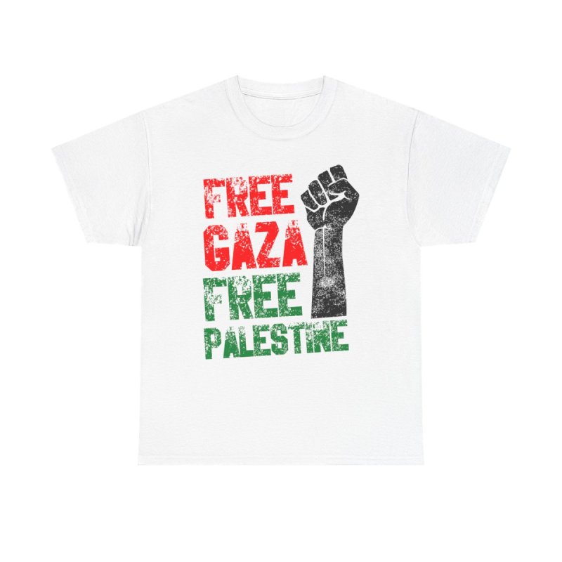 Free Gaza, Free Palestine" Solidarity Statement Tee