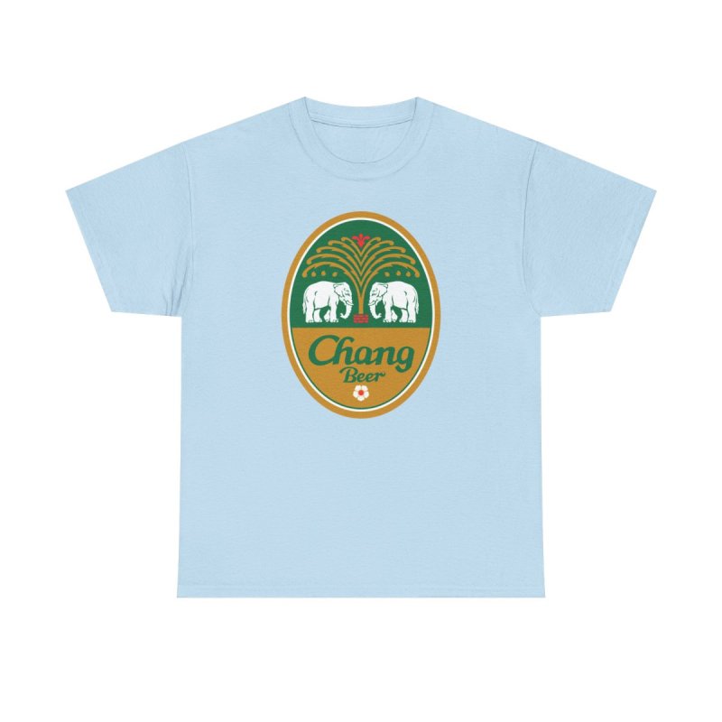 Chang Beer Thailand T-Shirt | Iconic Elephant Logo Graphic Tee | Thai Lager Souvenir Shirt