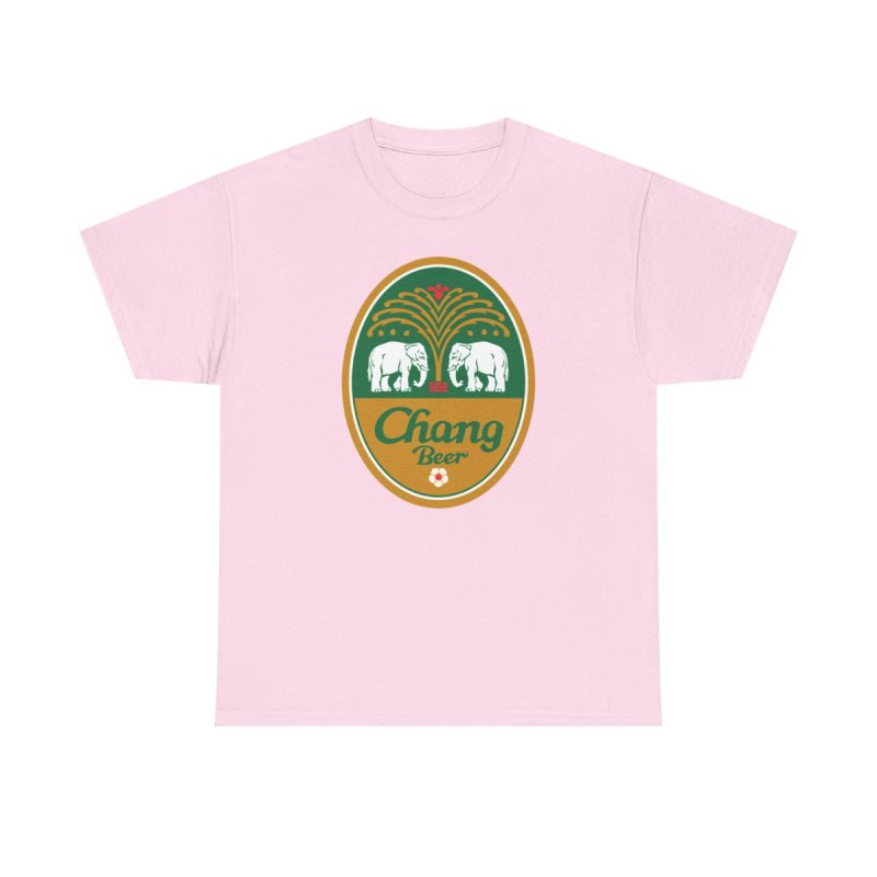 Chang Beer Thailand T-Shirt | Iconic Elephant Logo Graphic Tee | Thai Lager Souvenir Shirt