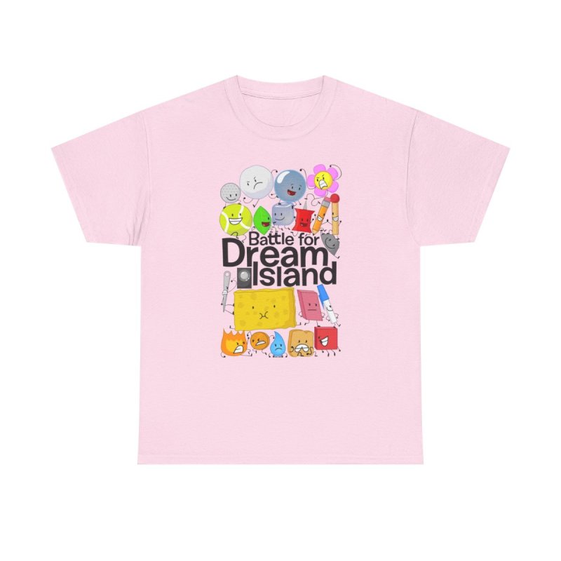 BFDI "Poster" Graphic Tee - Battle for Dream Island Inverted Color T-Shirt