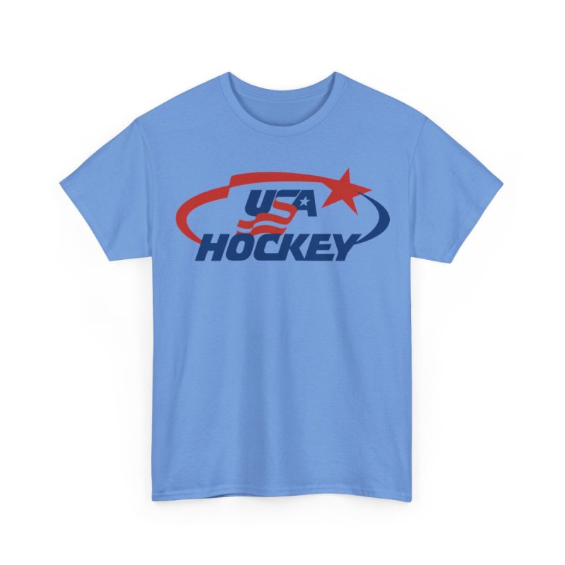 USA Hockey Team T-Shirt | Official Logo Fan Gear | Team USA Ice Hockey Graphic Tee