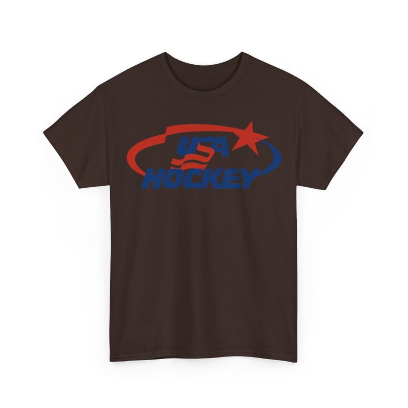 USA Hockey Team T-Shirt | Official Logo Fan Gear | Team USA Ice Hockey Graphic Tee