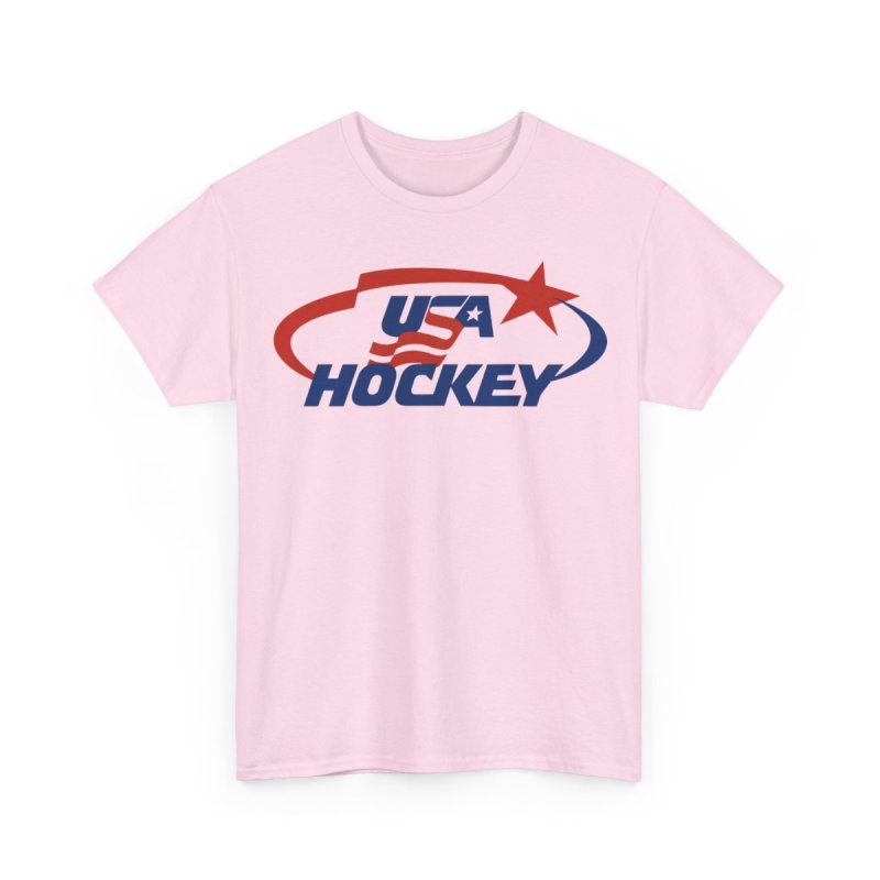 USA Hockey Team T-Shirt | Official Logo Fan Gear | Team USA Ice Hockey Graphic Tee