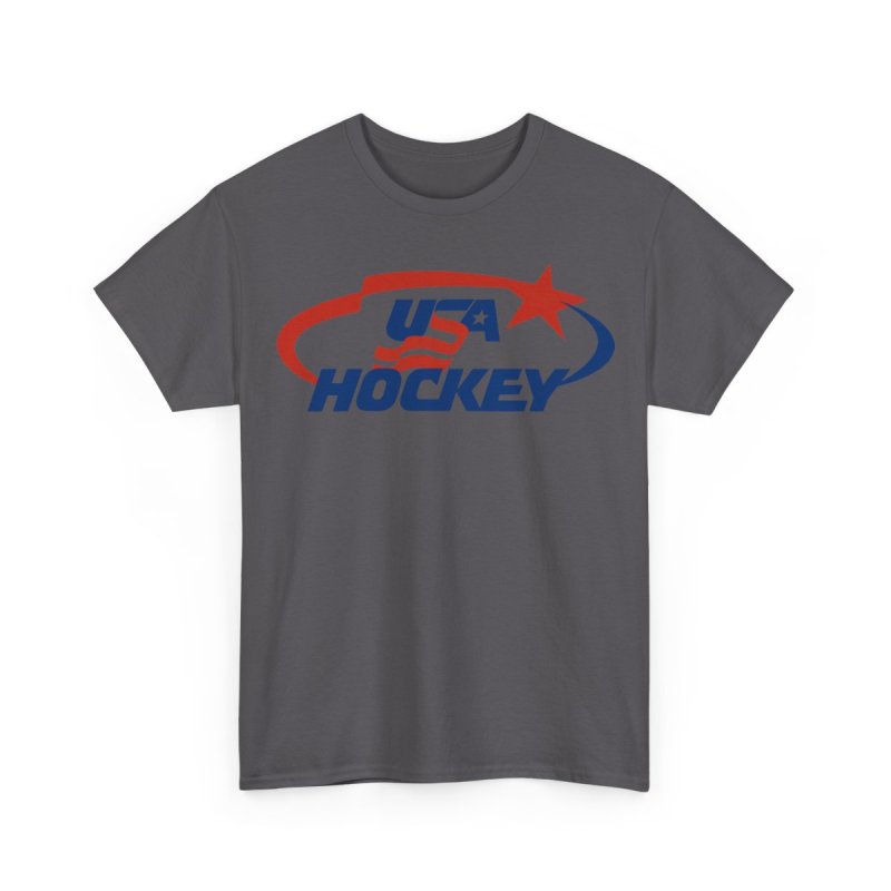 USA Hockey Team T-Shirt | Official Logo Fan Gear | Team USA Ice Hockey Graphic Tee